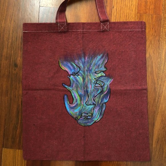 Abstract Reusable Bag - Picture 1 of 2